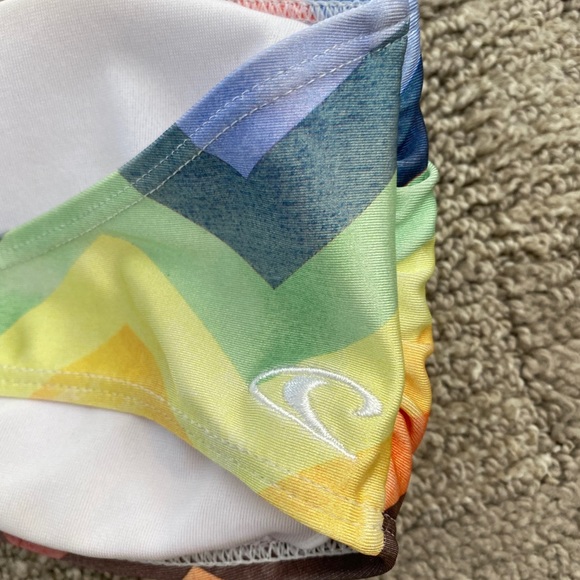 O’Neill Rainbow Chevron Bandeau Swim Top - Picture 5 of 6